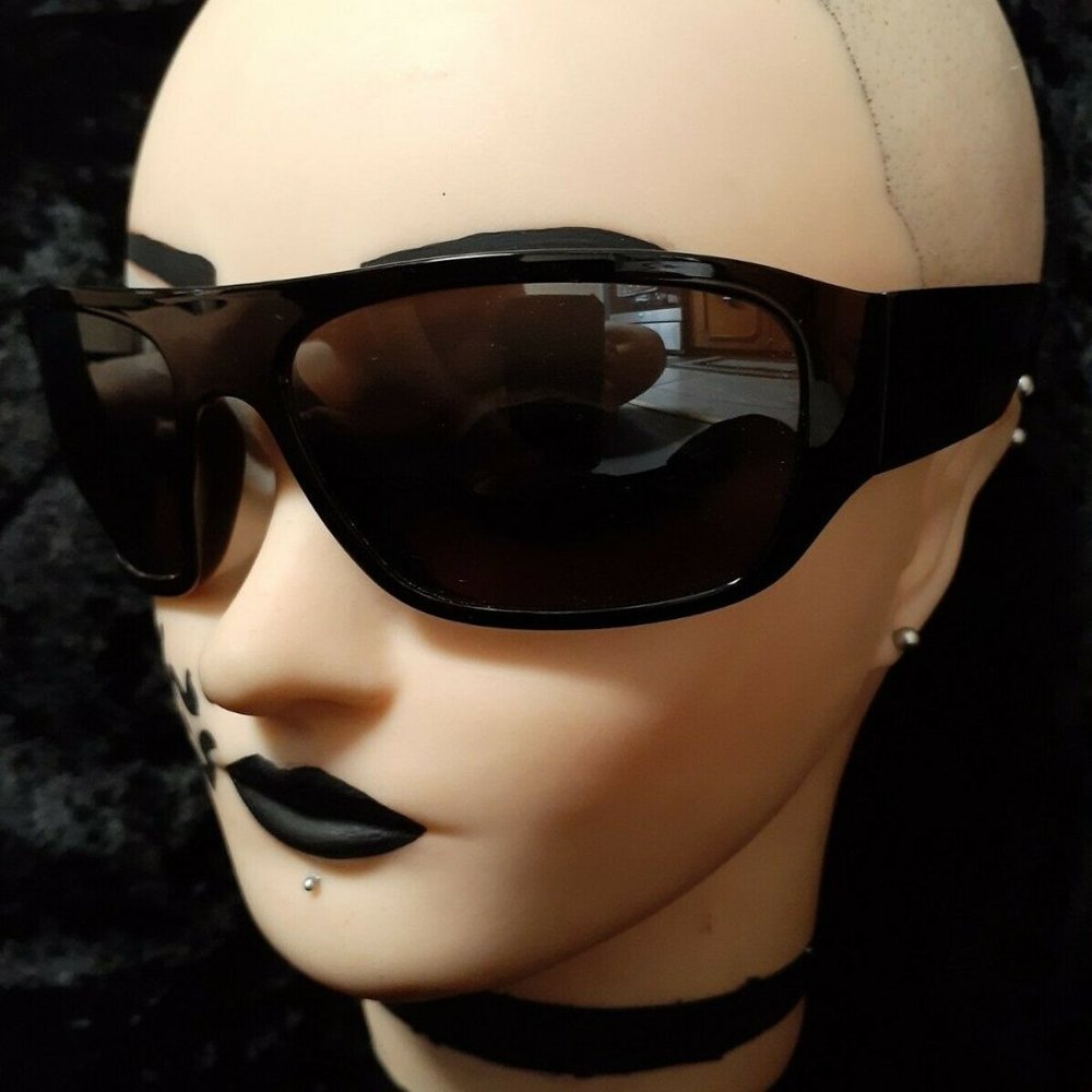 Black Sunglasses Rectangular Shades Square UV Protection UNISEX
